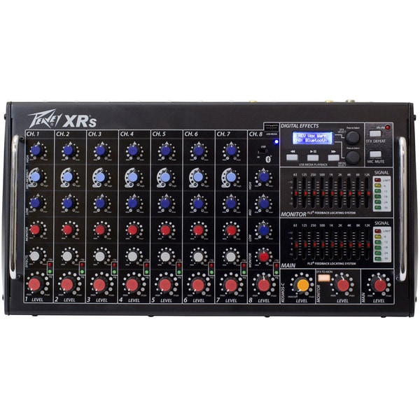 Main product image for Peavey XR-S 8-Channel 1000W Powered Mixer with Effe 248-7944